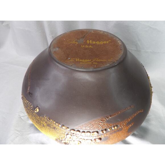 Royal Haeger Earthenware Bowl Planter - Picture 5 of 7